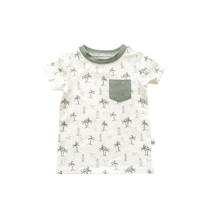 Organic Cotton Palm Beach Boys Shirt