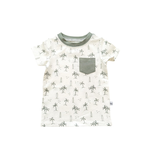 Organic Cotton Palm Beach Boys Shirt