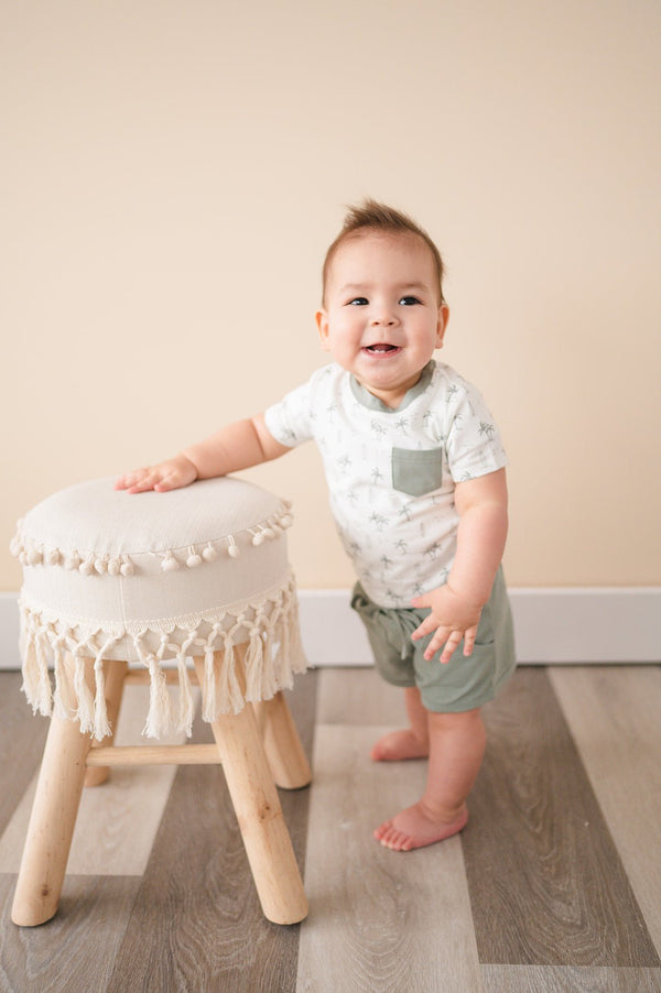 Organic Cotton Palm Beach Boys Shirt