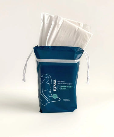 Organic Cotton Cover Super Absorbency Pads - eco-friendly menstrual pads for ultimate comfort and protection.