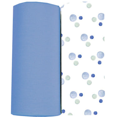 Oxford & Denim 2 PK Swaddle Blanket - Soft, stylish baby swaddles for comfort and warmth. Perfect for newborns.