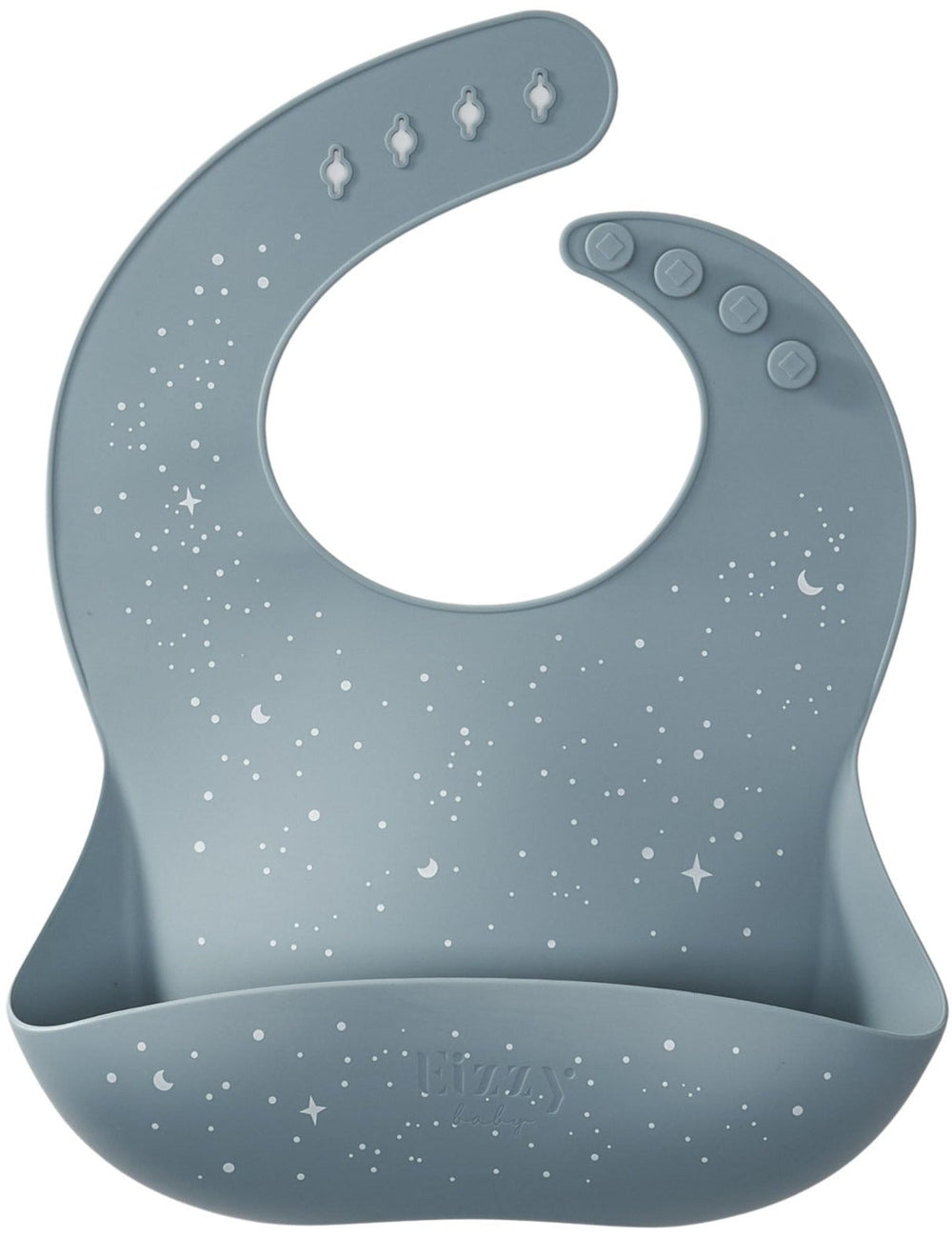 Baby Silicone Bib (Magical Blue)