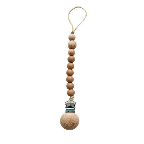 Pacifier Clip - Harper (Camel)