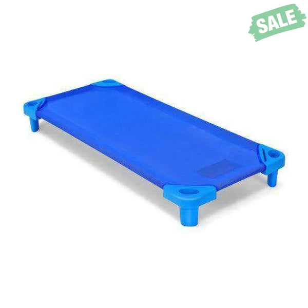 Pack of 4 Colorful Kids Stackable Naptime Cot Toddler Beds