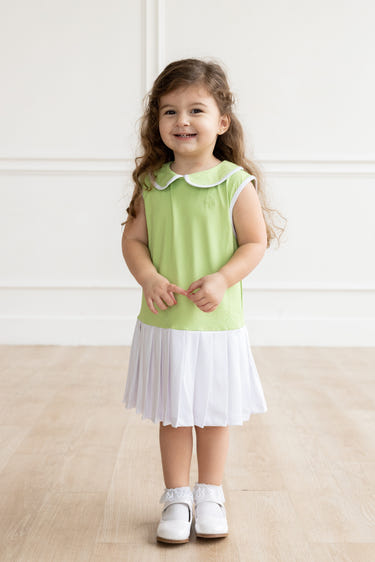 PLAY+ Girls Dionis Tennis Dress for girls, stylish and comfortable, perfect for active play and summer fun.