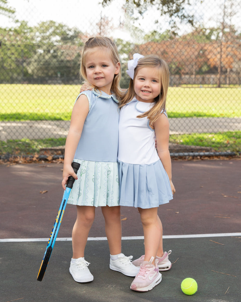 PLAY+ Girls Dionis Tennis Dress for girls, stylish and comfortable, perfect for active play and summer fun.