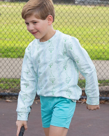 PLAY+ Tucker Pullover for babies - soft, stylish T-shirt in vibrant colors, perfect for playtime and everyday wear.
