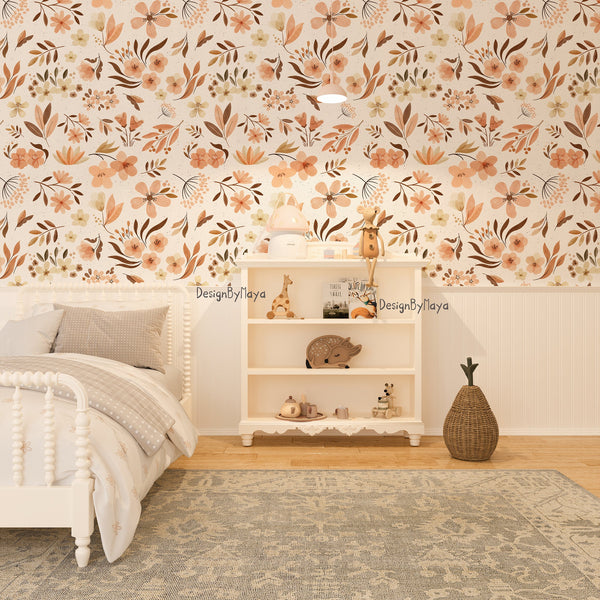 Alphabet Wallpaper - Nursery Wall Decor Wallpapers