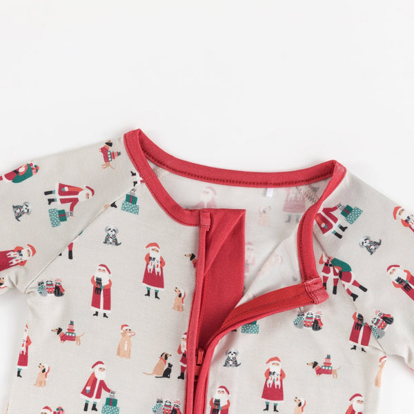 Paws & Claus (Convertible Zip Footies)