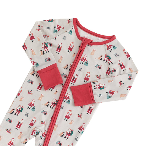 Paws & Claus (Convertible Zip Footies)