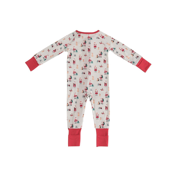 Paws & Claus (Convertible Zip Footies)