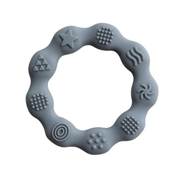 Silicone Teething Ring - Pebble