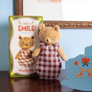 Baby Emile the little bear Les Minouchkas
