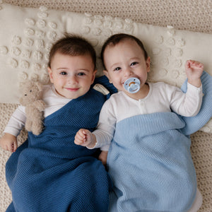 Organic Classic Luxury Knit Baby Swaddle Blanket