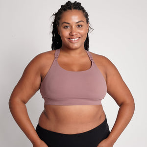 Venice 3 Ultimate Support Full Coverage Nursing & Pumping Sports Bra (Desert Dusk)