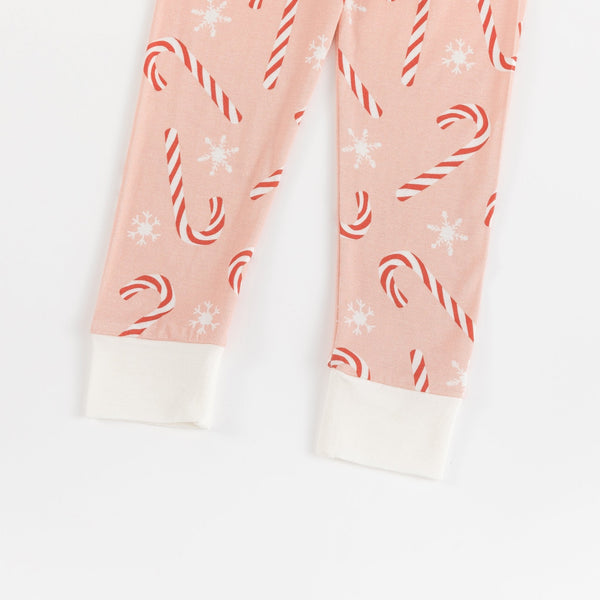 Pink Candy Cane (Long Sleeve PJ)