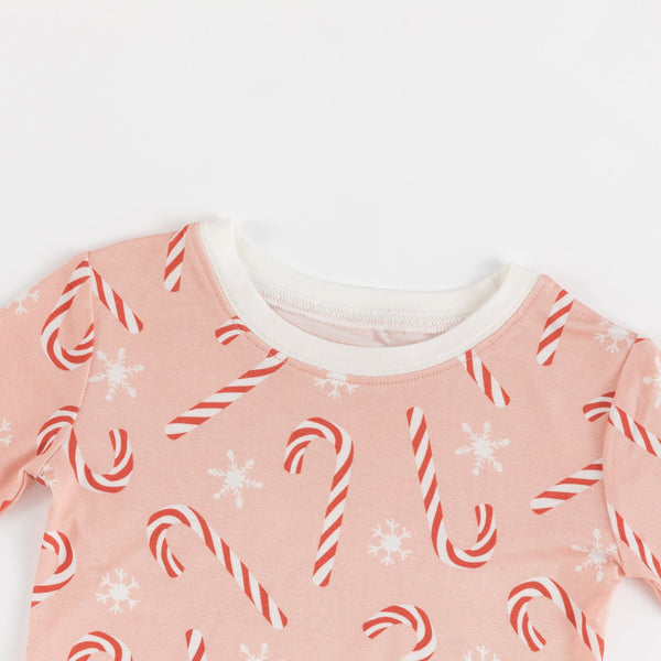 Pink Candy Cane (Long Sleeve PJ)