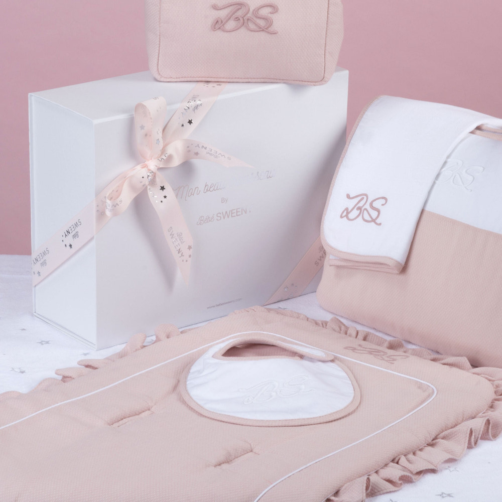 MON BEAU TROUSSEAU | Girls Dusty Rose Multipurpose Baby Mat - MOOGCO Baby