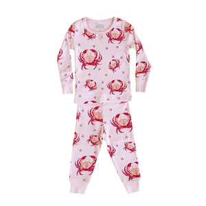 Pink Crab Pajamas