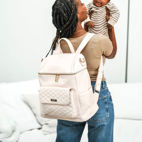 Signature Diaper Bag Pastel Pink