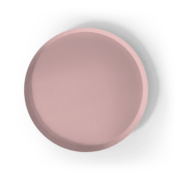 Pink Paper Party Plate (8pcs)