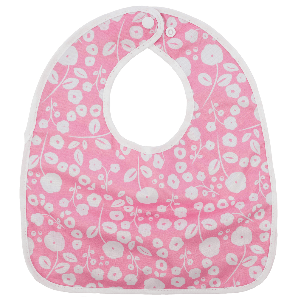 Pink Poppies - The Flip Bib - MOOGCO Baby