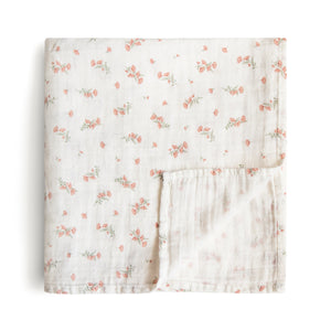 Organic Cotton Muslin Swaddle Blanket