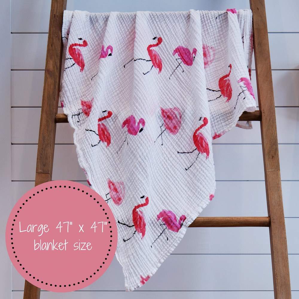 Flamazing Baby Muslin Swaddle Blanket - MOOGCO Baby