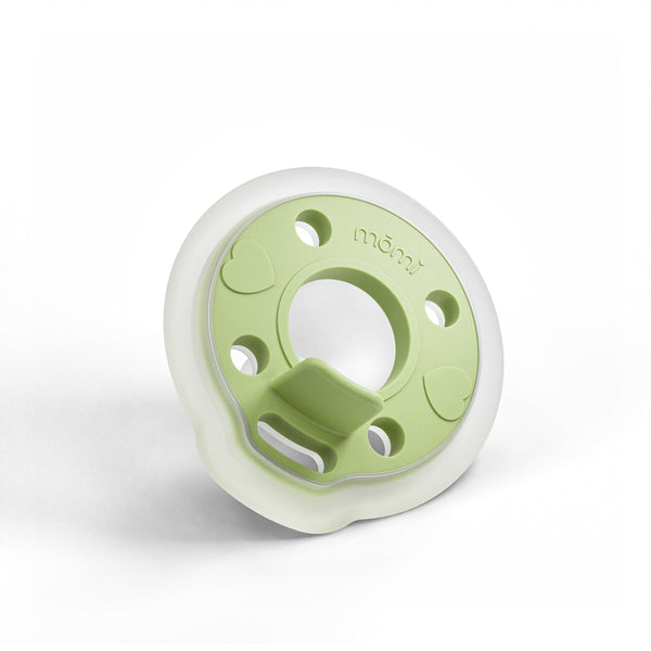 mōmi babypace pacifier - pistachio