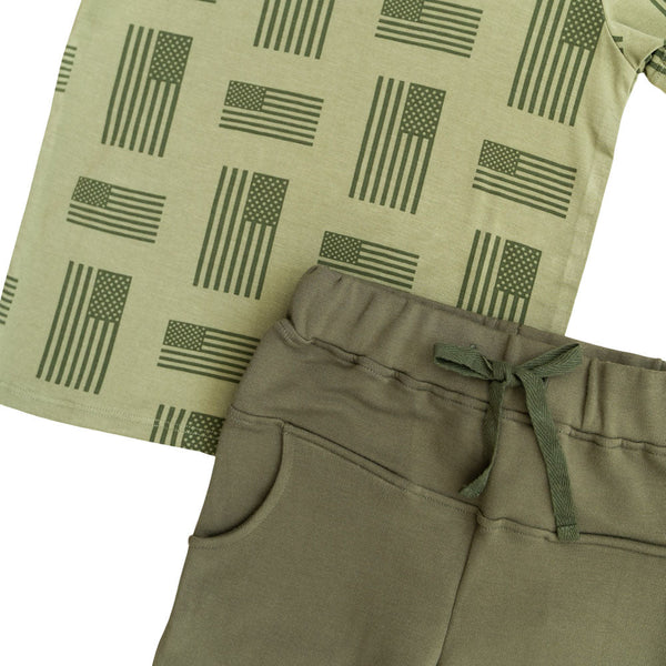 Kolton Bamboo Tee + Jogger Set