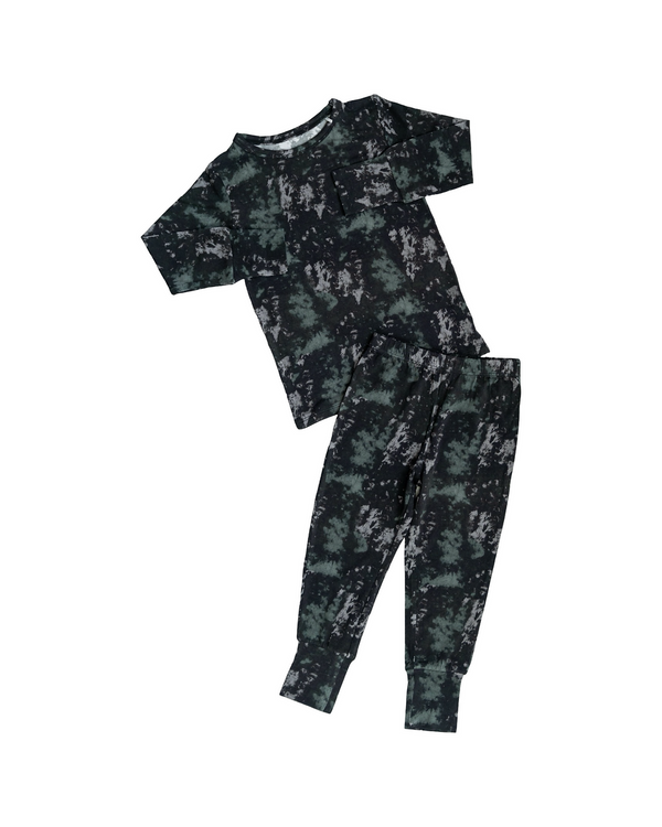 Onyx Tie-Dye 2-Piece Pajama Set