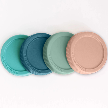 Mason Bottle Plastic Storage Lids leak-proof for breast milk baby food