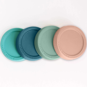 Mason Bottle Plastic Storage Lids leak-proof for breast milk baby food