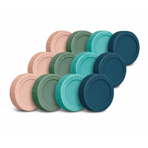 Mason Bottle Plastic Storage Lids leak-proof for breast milk baby food
