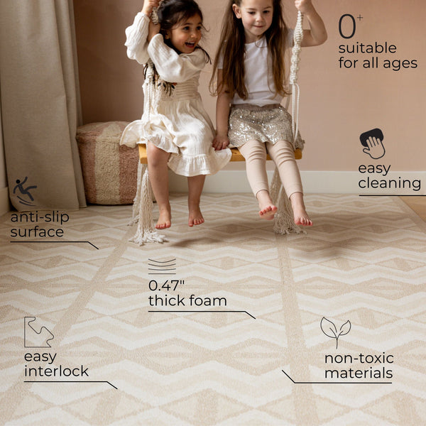 Kilim - Sand - Play mat