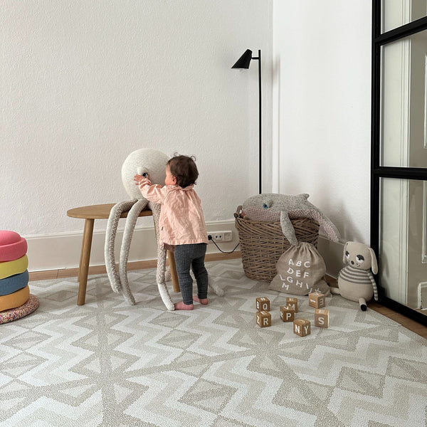 Kilim - Feather Gray - Play mat