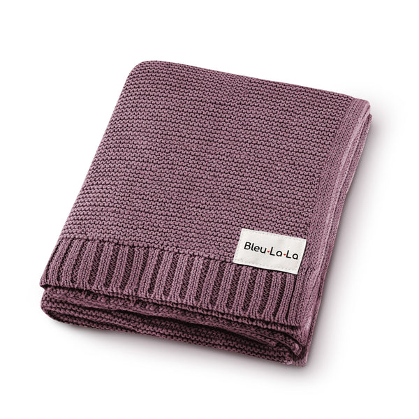 Organic Classic Luxury Knit Baby Swaddle Blanket