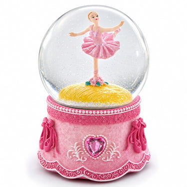 Ballerina in Spin Musical Water Snow Globe