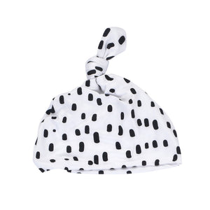 Polka Dot Newborn Hat