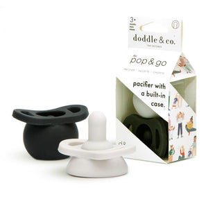 Pop & Go Pacifiers - Cloud 9/Coal