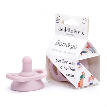 Pop & Go Pacifiers - Lilac - MOOGCO Baby