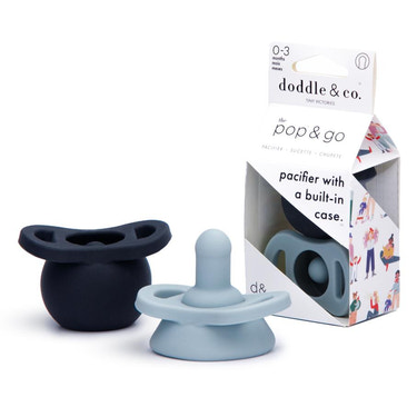 Pop & Go Pacifiers - Night/Cloud 9 - MOOGCO Baby