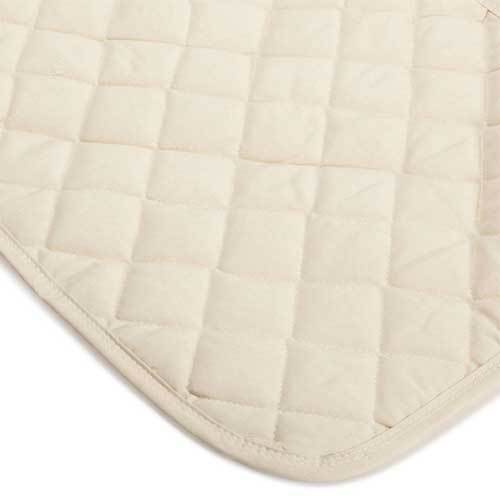 Natural Cotton Top Waterproof Porta Crib Mattress Pad - 27 x 36