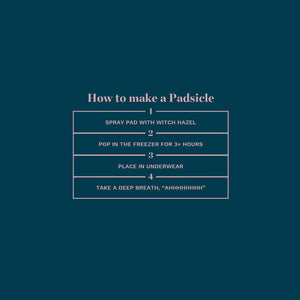 Organic Cotton Postpartum Pads