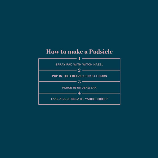 Organic Cotton Postpartum Pads