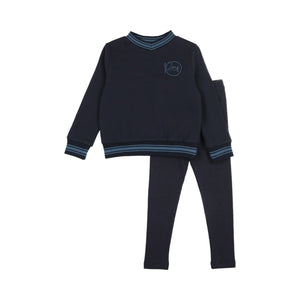 Navy Varsity Set for babies - stylish and fun toy for playtime and entertainment.