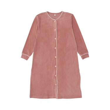 Velour Nightgown- Dusty Pink