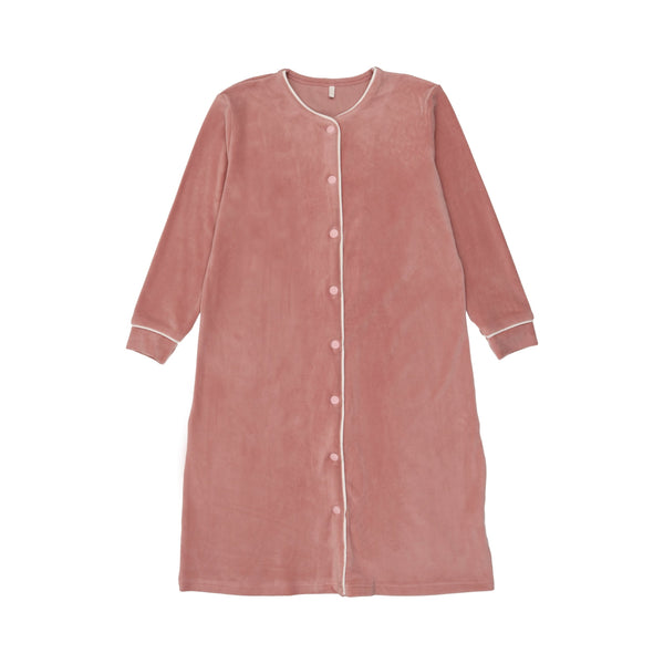 Velour Nightgown- Dusty Pink