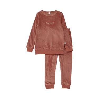 Stay Cozy PJ in Rose for babies, soft and comfortable sleepwear for cozy nights. Perfect for play and rest.