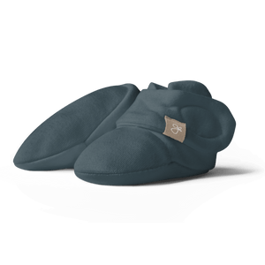 goumikids STAY ON BOOTS Midnight baby 0, 12M bamboo organic cotton